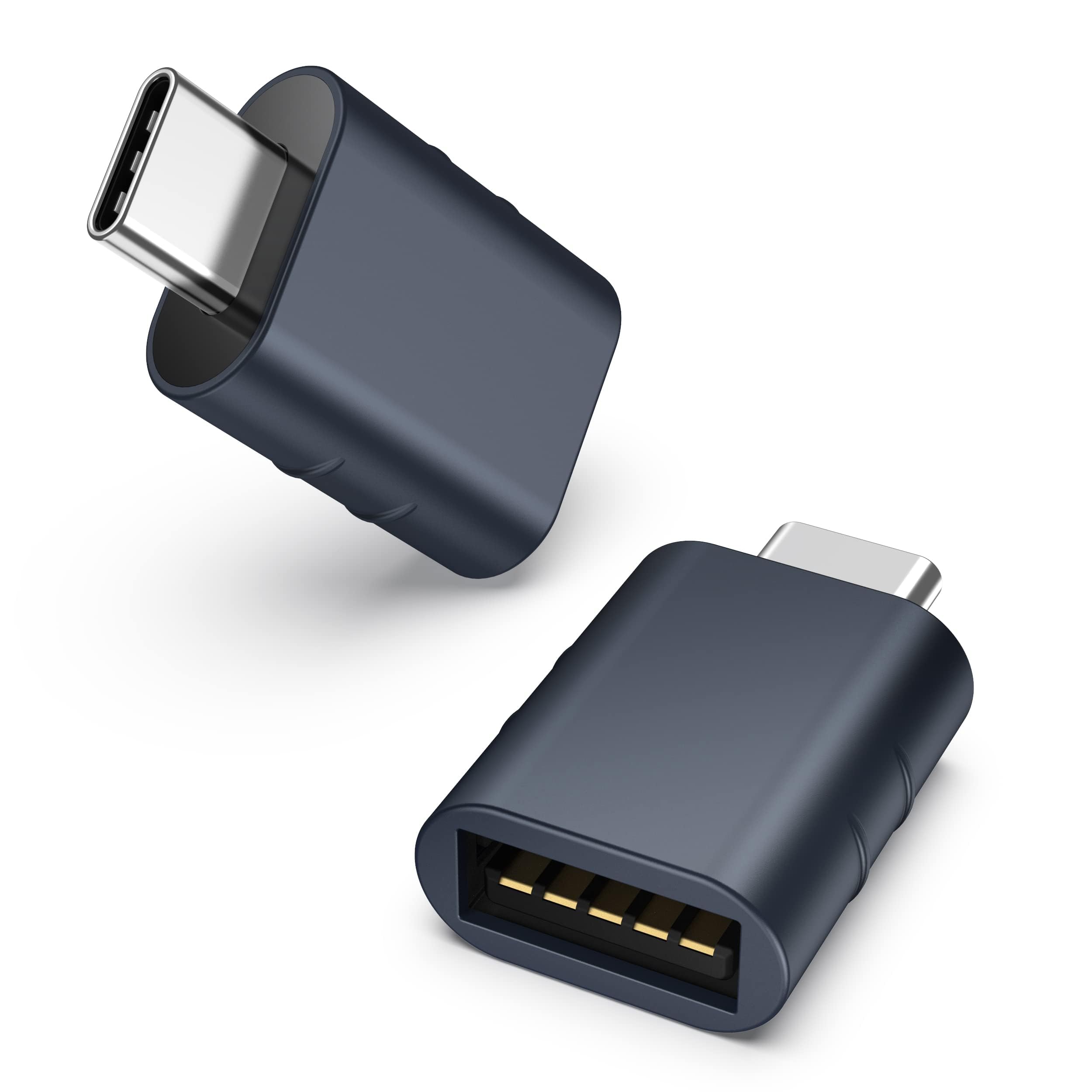 Syntech USB C to USB Adapter Pack of 2, USB 3.0 to Thunderbolt 5/4 Adapter