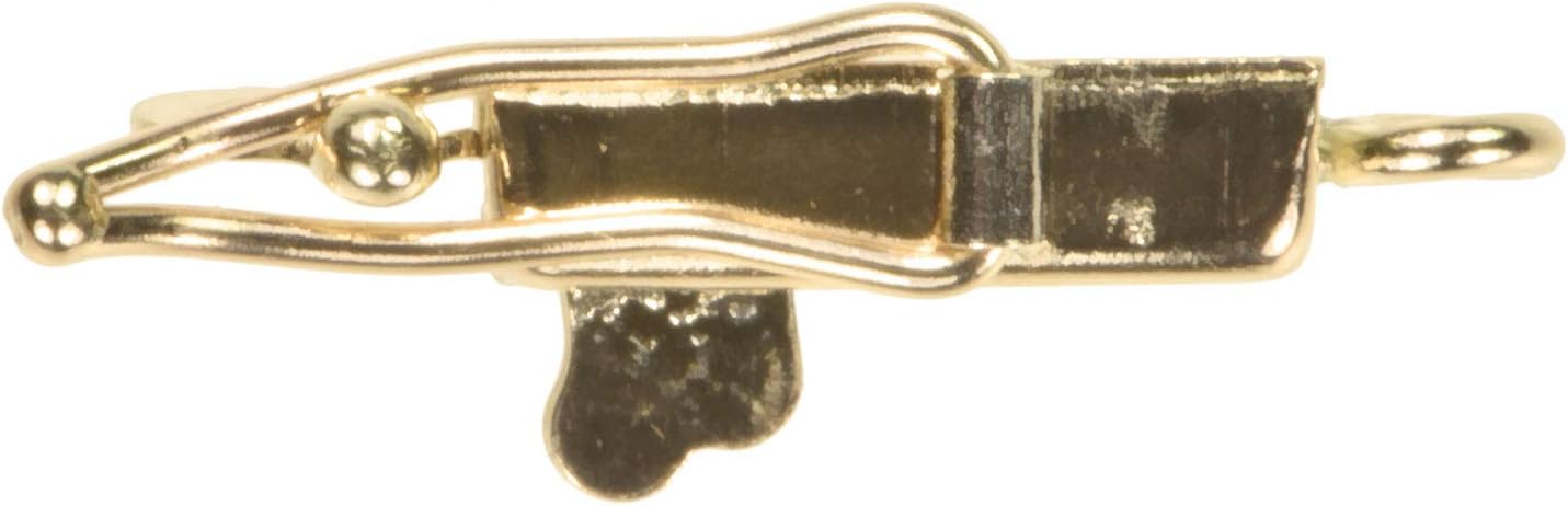 uGems 14K Yellow 4mm Box Snap & Links (Boton)