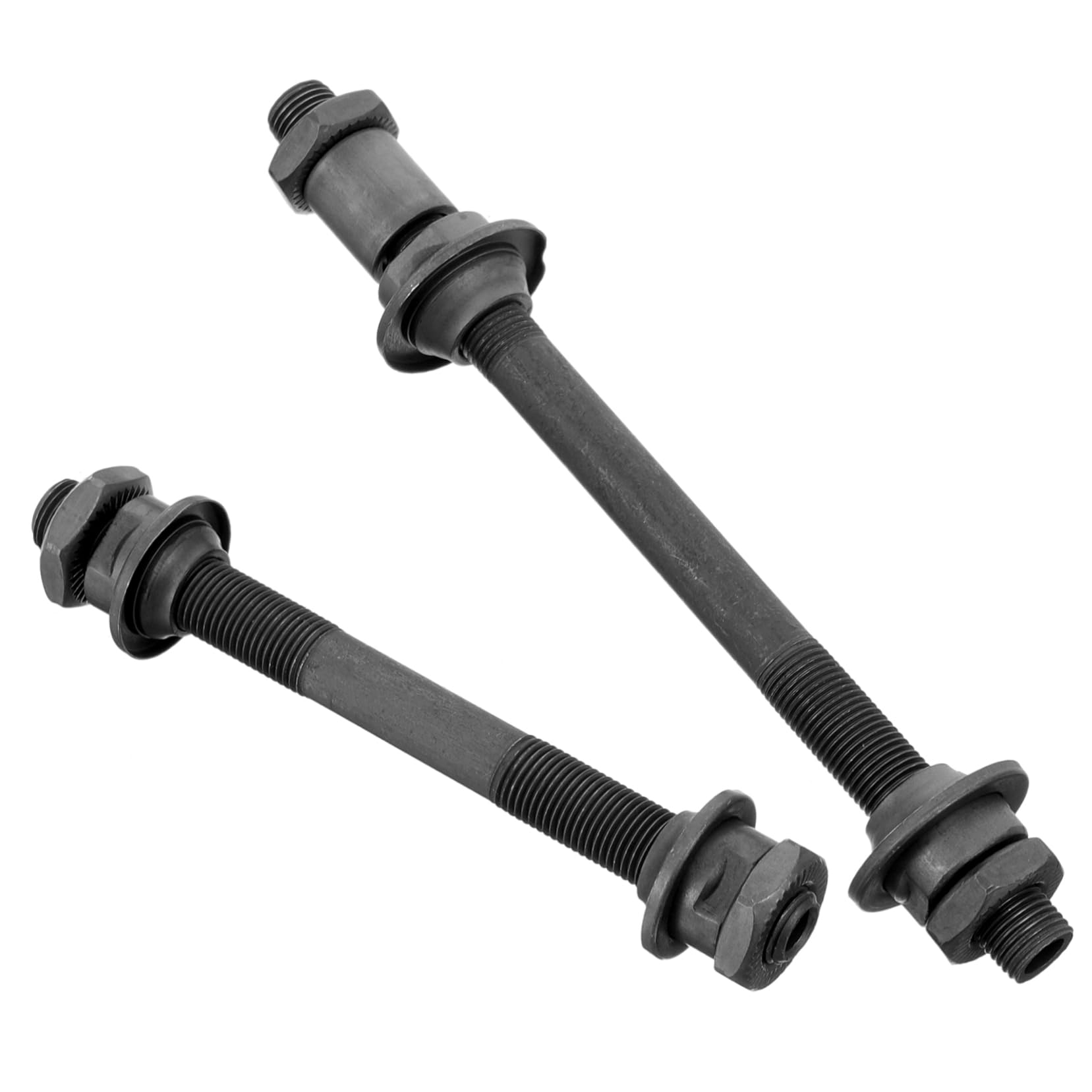 Yardwe 1 Set front axle supplies bike supplies axle Metal metal shaft The central axis bicycles axle bike front and rear axle bike front and rear axle Multifunction Component rear axle