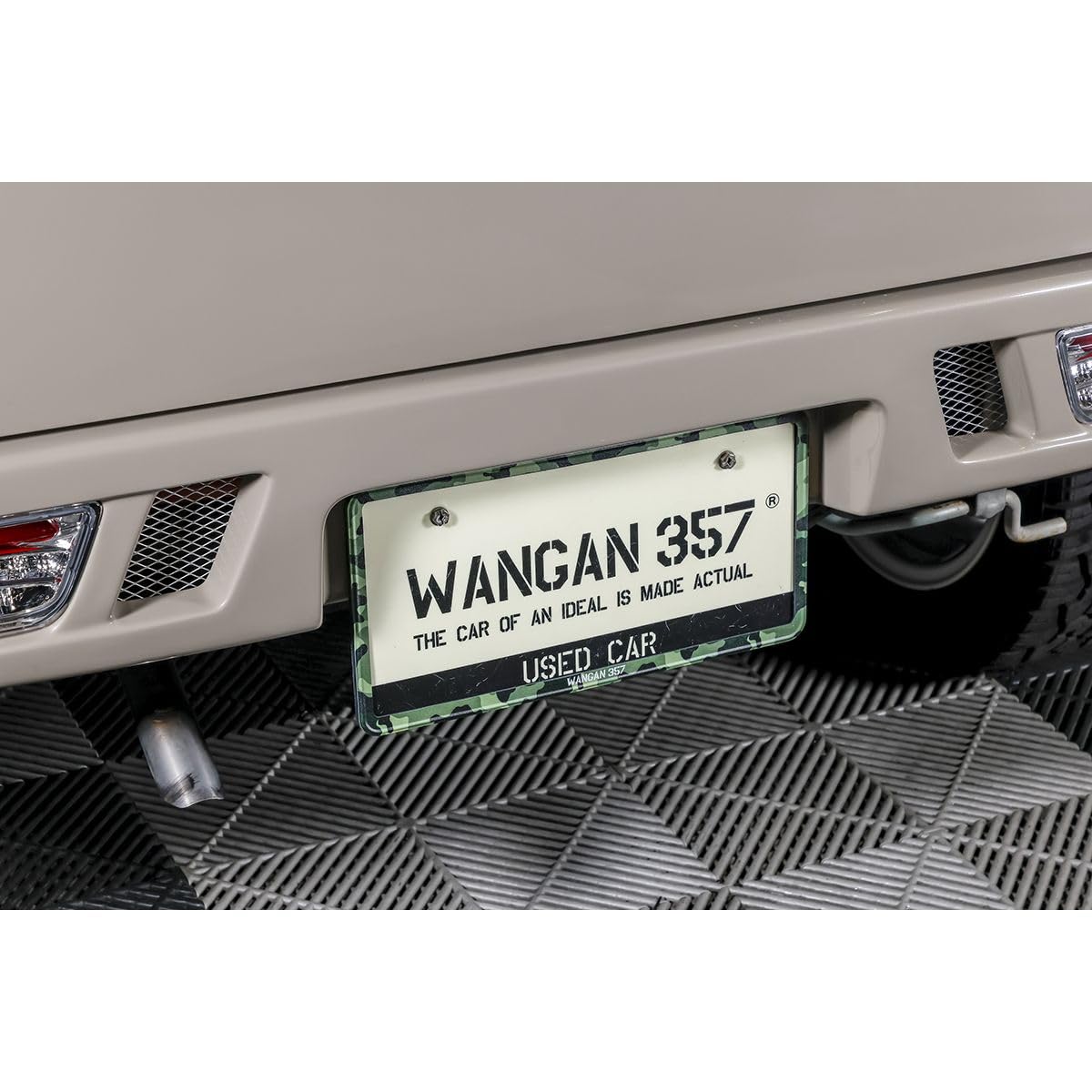 Amazon.co.jp: WANGAN357 ライセンスフレーム 1枚 新基準対応