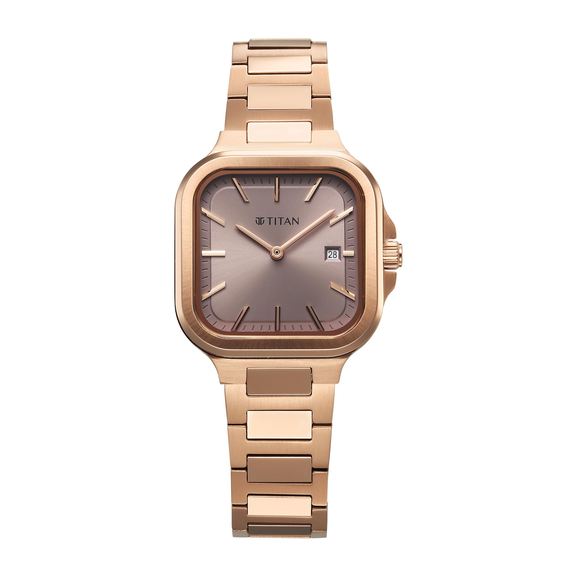 Titan Stainless Steel Analog Purple Dial Womens Watch-95291Wm01, Band Color:Rose Gold (B0DCW5B2WT) Amazon Price History, Amazon Price Tracker