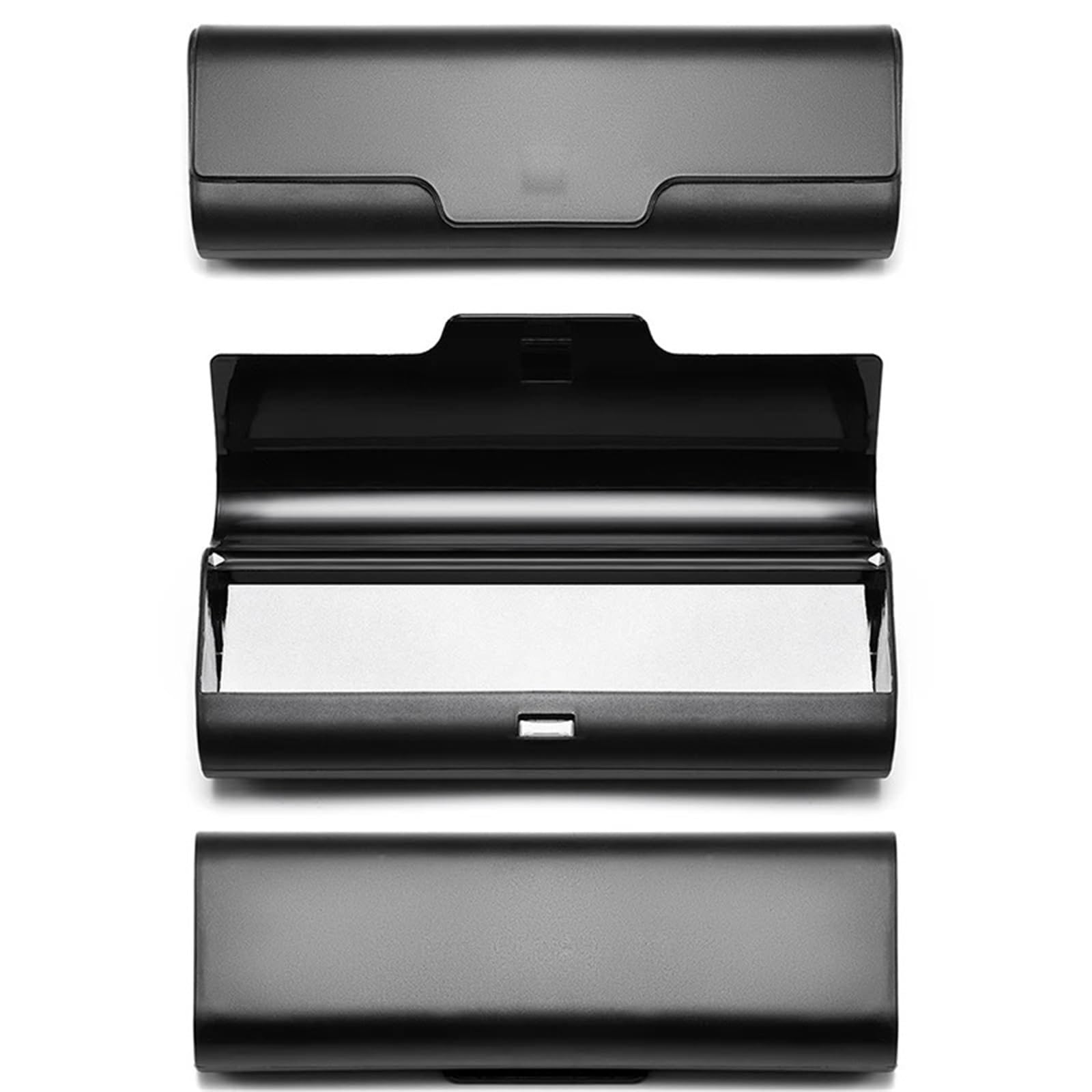Sonnenbrillen etui Brillenetui Aus Mattiertem Transparentem Kunststoff Einfache Leichte Aufbewahrungsbox For Sonnenbrillen Robust für Stilvoll Tragbar