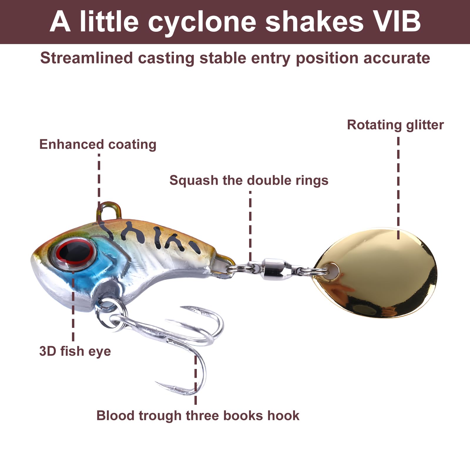 LUCKY CRAFT Area's 1/8oz | Micro Spinnerbait Truite Perche