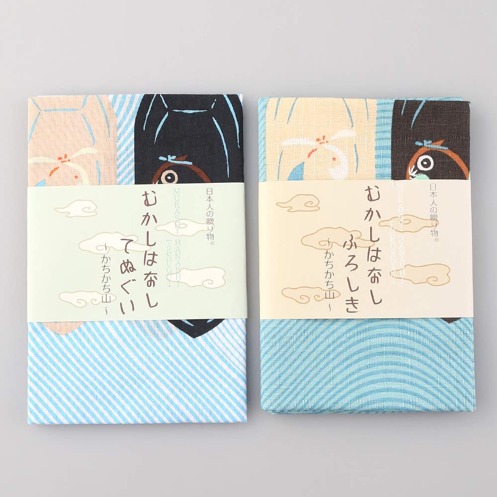 Furoshiki - Adorno tradicional japonés de tela de algodón para decoración de arte de montaña, Kioto, hecho a mano