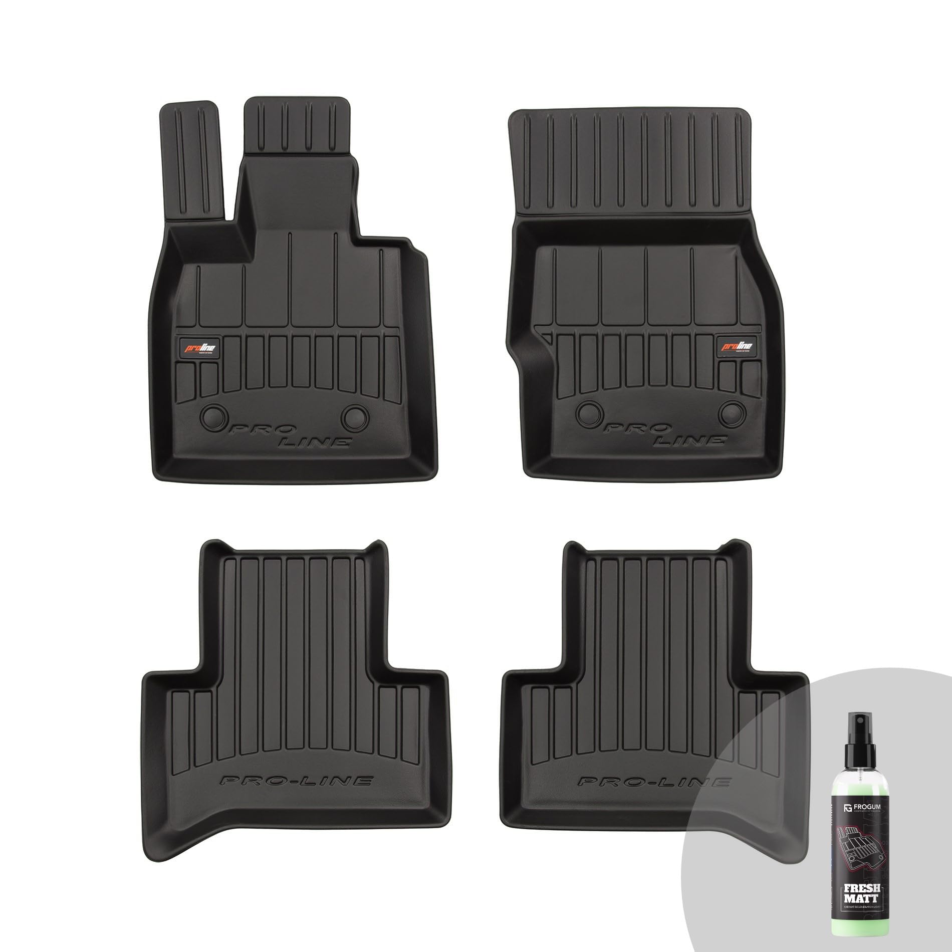 FROGUM ProLine 3D Set Esclusivo Di Tappetini Auto Per Peugeot 3008 II Dal 2016 1054173