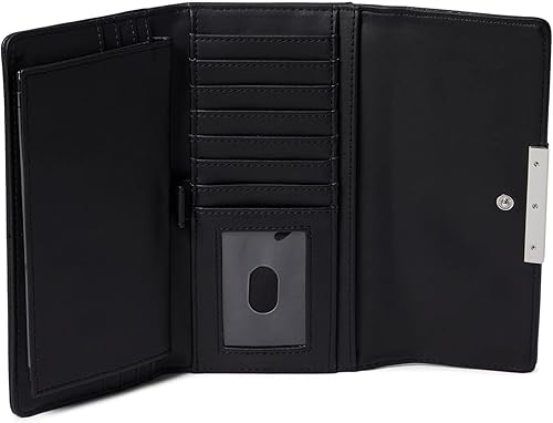 Vista 3 de Nine West Wildwood Slg Check Sec - Cartera plegable, Negro -, Wildwood Slg Check Sec - Cartera plegable