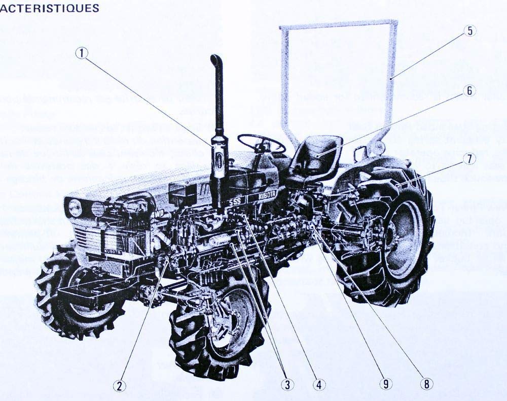 Kubota L345 Tractor Service Manual
