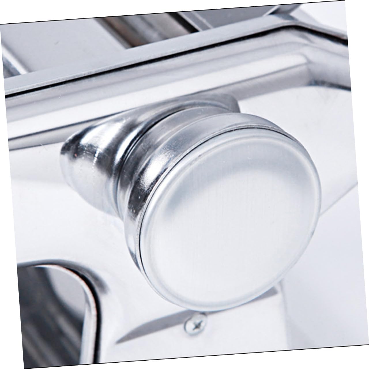 Zerodeko Stainless Steel Manual Pasta Maker with Crank Handle for Fresh Noodles Spaghetti Tagliatelle Versatile Noodle Maker Machine Suitable for Home Cafe Bakery Use