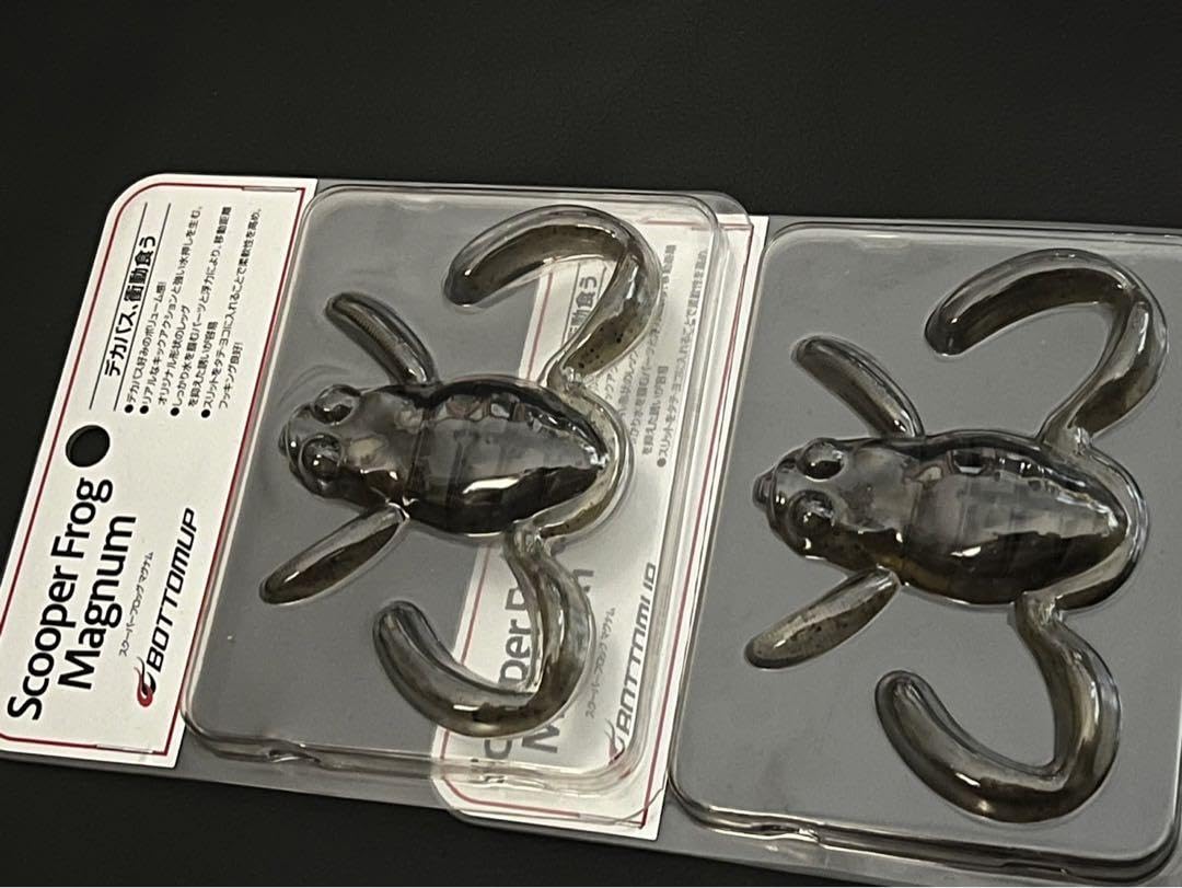 ボトムアップ　スクーパーフロッグマグナム　ブルフロッグ　限定カラー　4個セット ボトムアップ スクーパーフロッグマグナム 限定カラー ブル