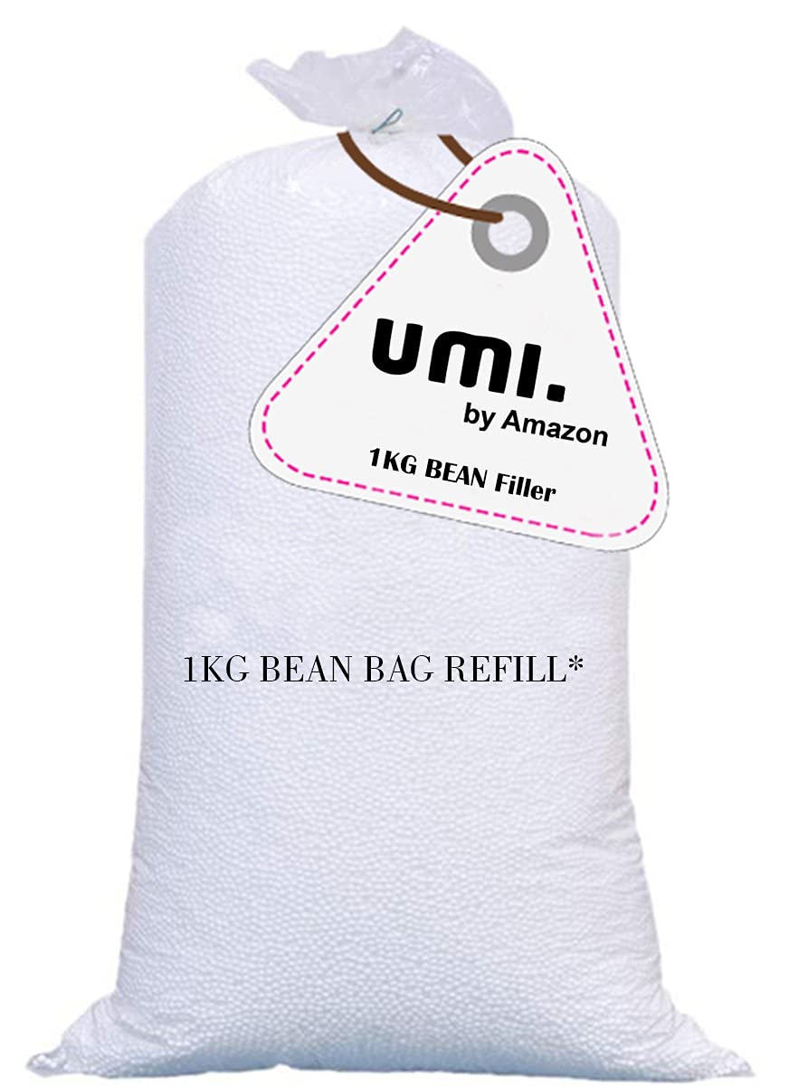 Buy Amazon Brand Umi. MJ Collection 1 Kg Bean Bag Refill/Filler