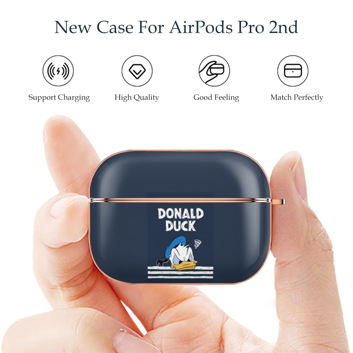 Amazon | AirPods Pro2 ケース ドナルドダック Pro 第2世代