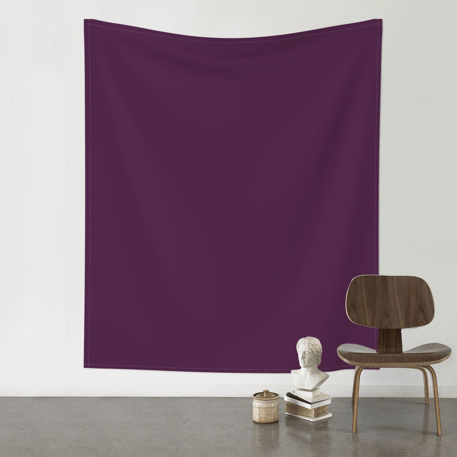 HJFCZH Grape purple Prints 60x51in Wall Tapestry Bohemian Throw - Dorm Decor, Beach Blanket, Sofa Cover & Unique Gift