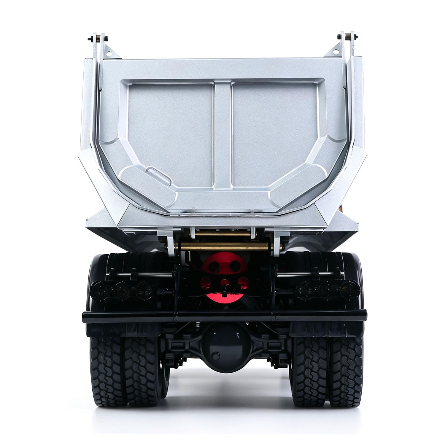 TOUCAN RC HOBBY 1/14 JDM Rc Modello Metallo Idraulico 8X8 Rc Dumper Truck 2Speed Assi Differenziale Blocco Luce Suono