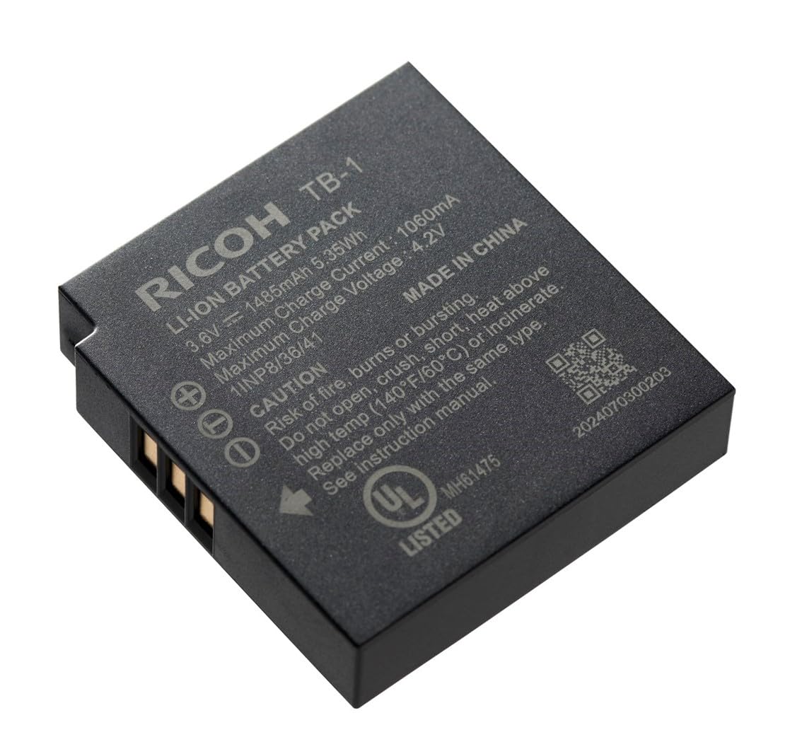 Amazon | RICOH360 THETA A1専用 充電式バッテリー TB-1 | RICOH360