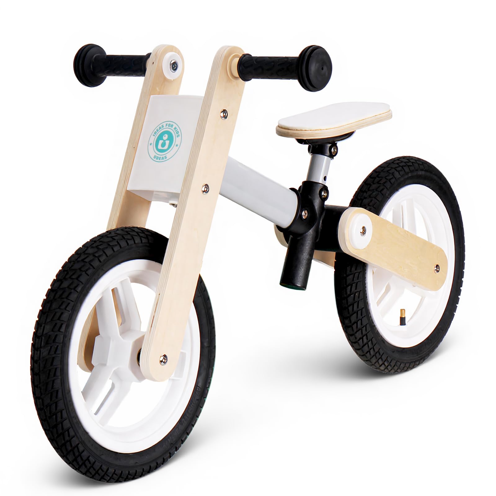 Wooden No-Pedal Balance Bike