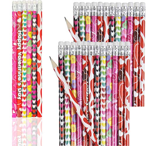 Crayons de Saint-Valentin pour animer un anniversaire d'enfants créatif