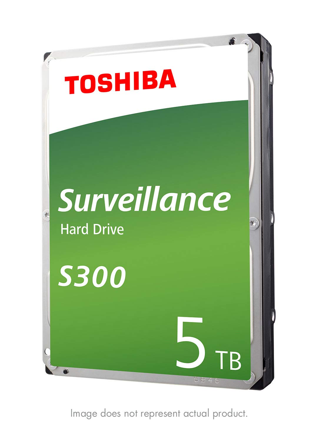 TOSHIBA S300 5TB Surveillance 3.5” Internal Hard Drive – CMR SATA 6 Gb/s 5400 RPM 128MB Cache - HDWT150UZSVAR