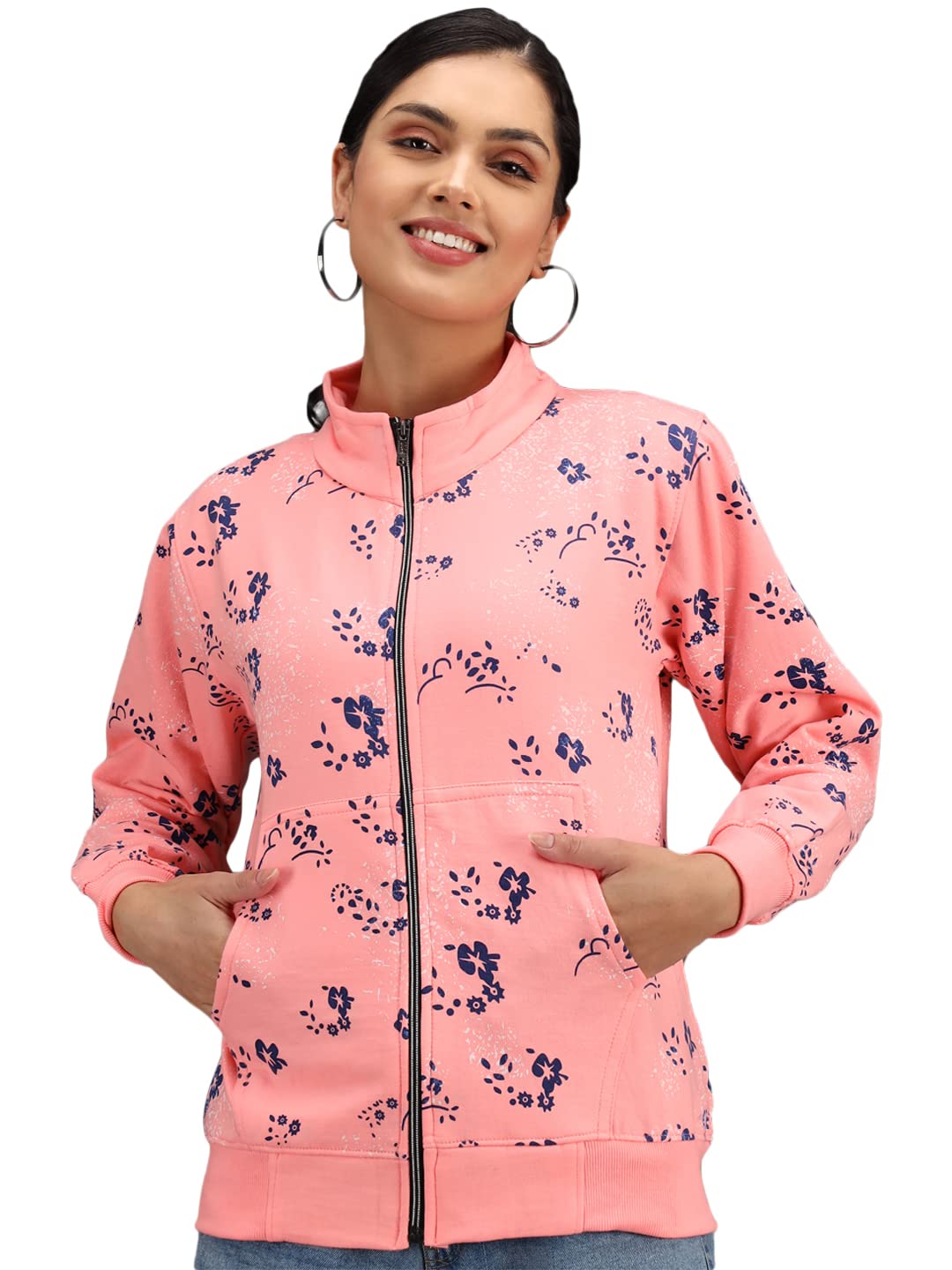 ewools � Women's Fleece Blend Winters Hoddies with Pockets Sweatshirts (Flee3 Series)-picture-25