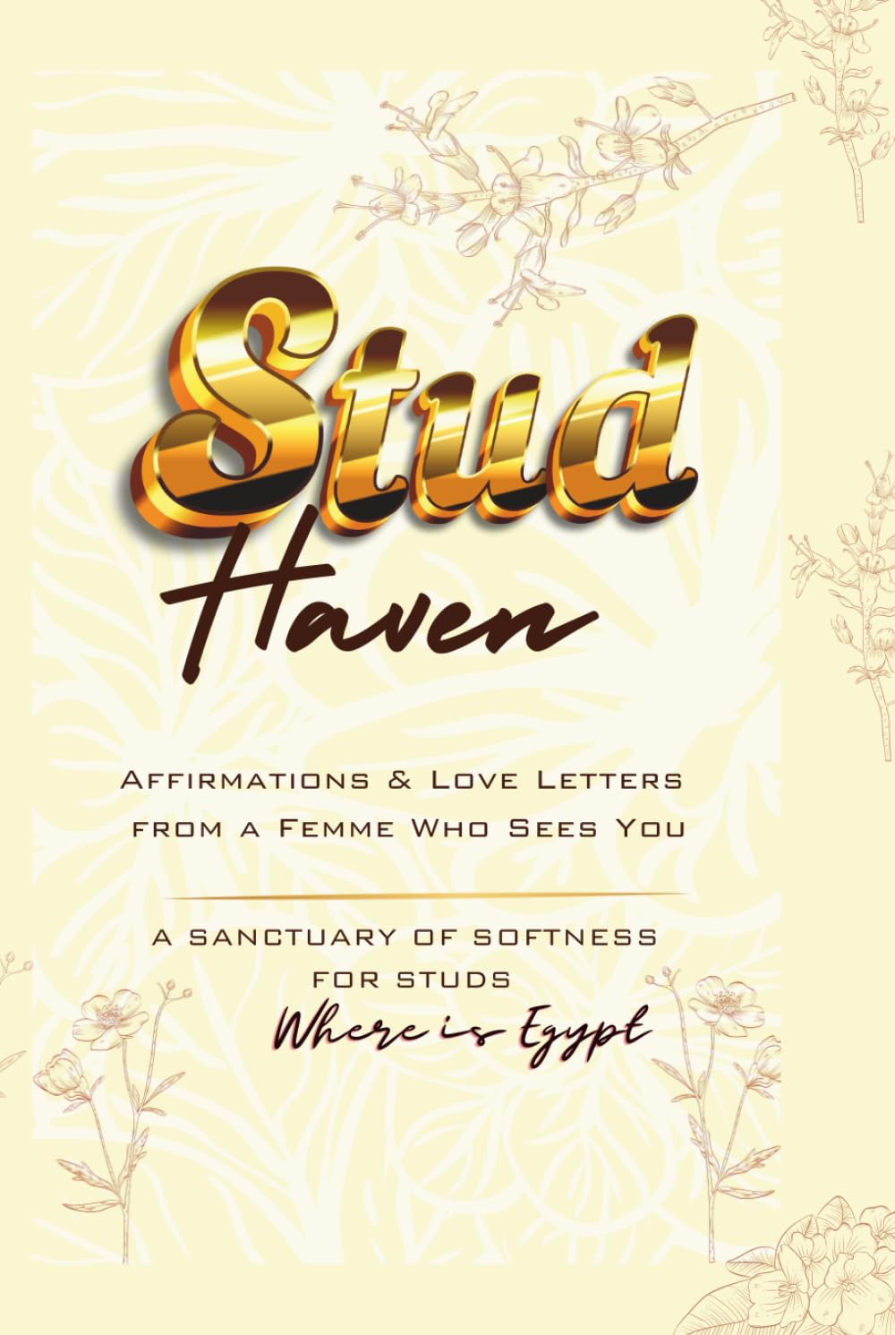 Stud Haven: Affirmations & Love Letters from a Femme Who Sees You - A Sanctuary of Softness for Studs      Hardcover – July 16, 2025
