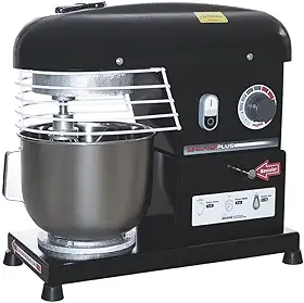 Batedeira Planetária Maná 5 Litros Semi Industrial Bivolt Bpm-05p Preta