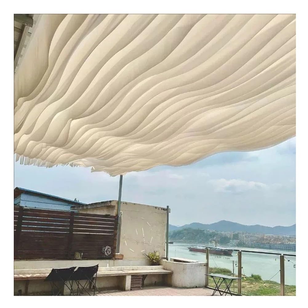 Voilages pour Décoration De Pergola, Lot de 10 Bandes De Tissu