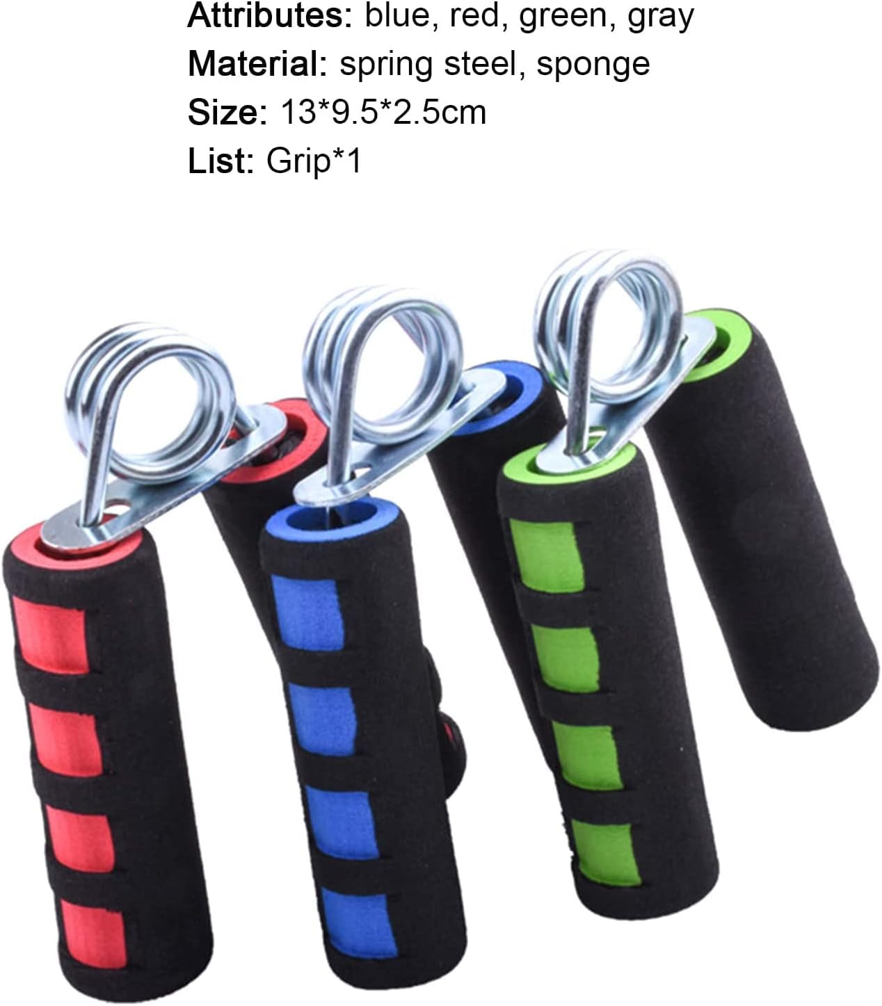 Hand Grip Exerciser Non-Slip Comfortable to Hold Strength Trainer A Shape Hand Grip Finger Exerciser Injury Recovery Hand Gripper Nice : Sports & Outdoors