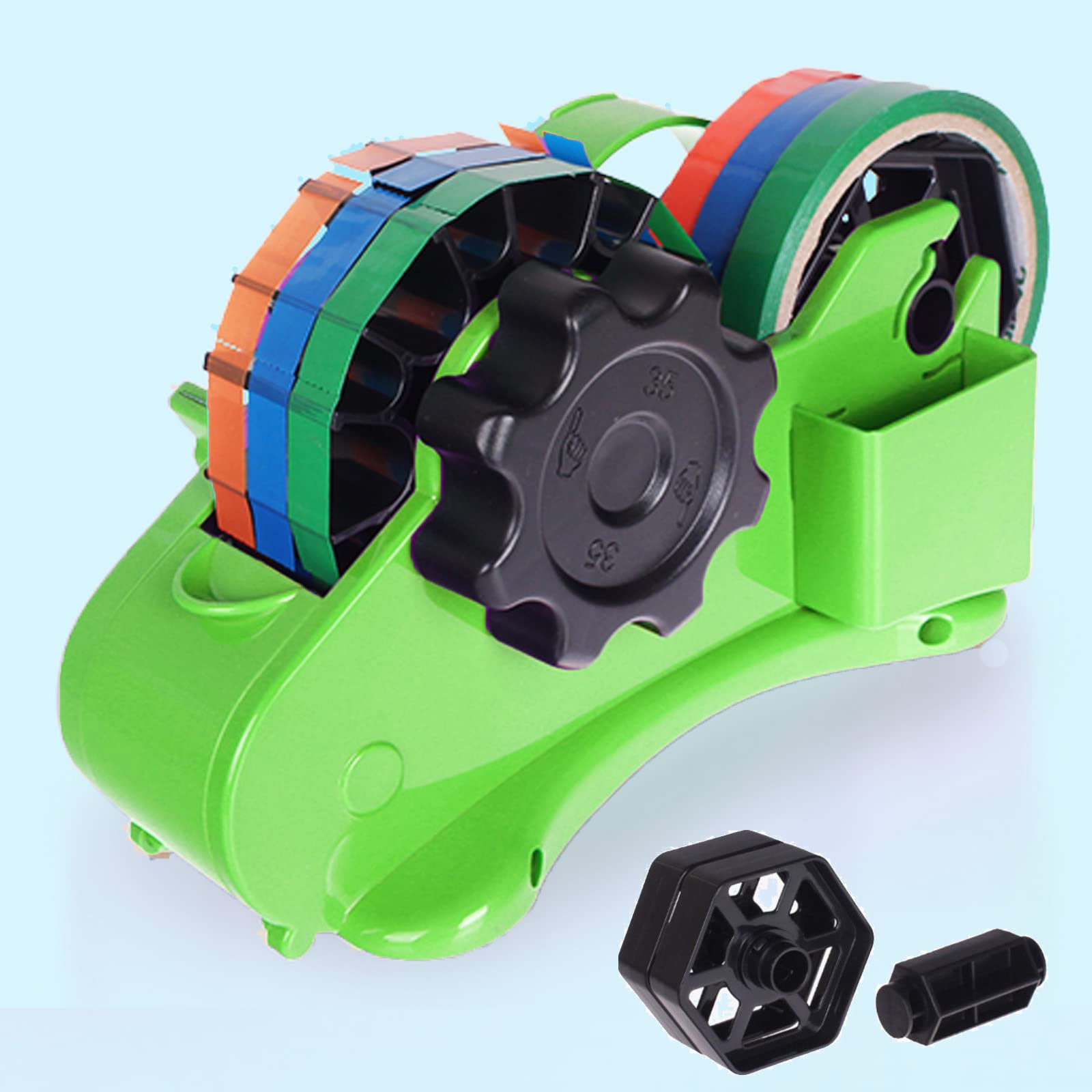 Buy Heat Tape Dispenser Sublimation Multiple Roll Cut Heat Tape Dispenser 1" & 3"Core Double