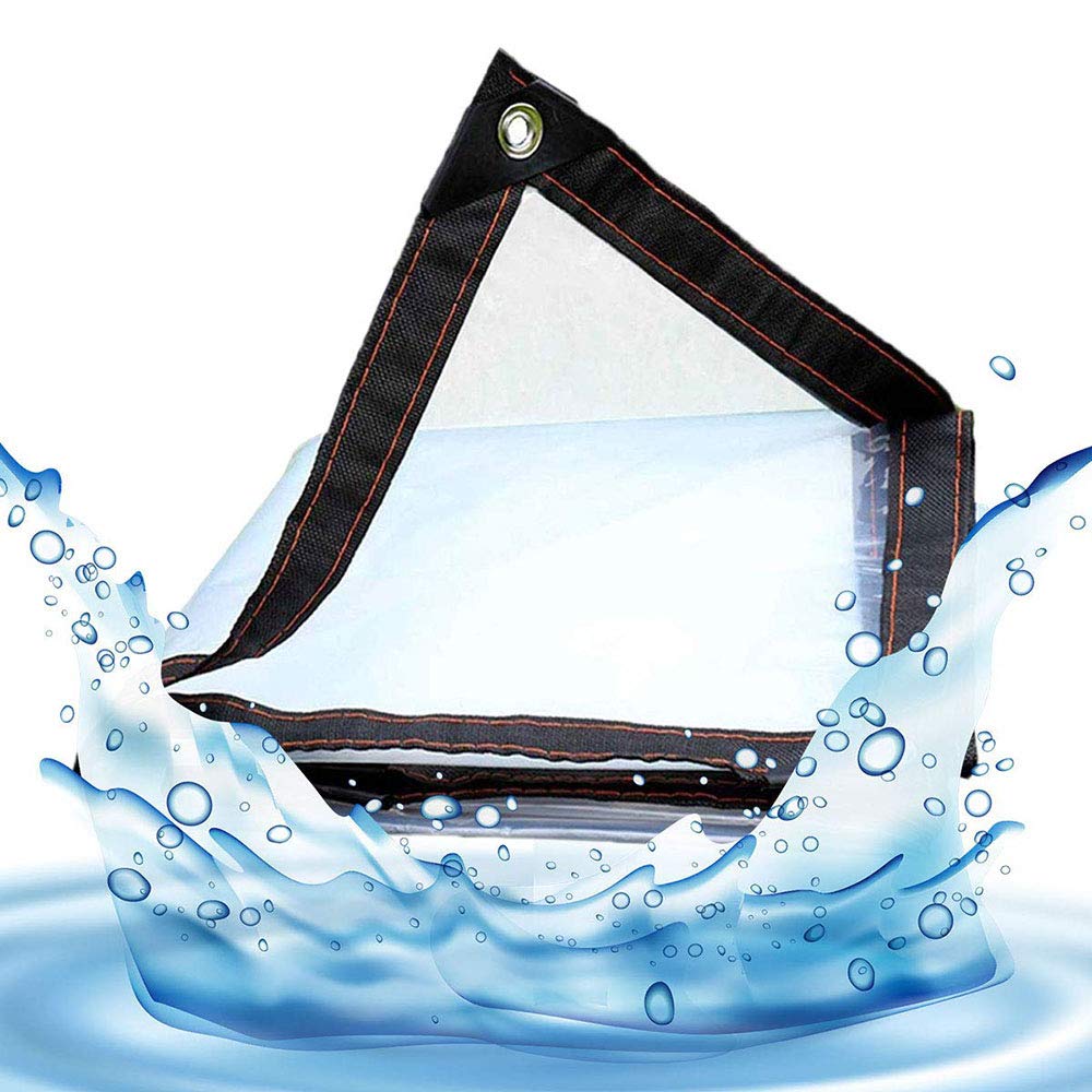 Buy Kofferraum Tarps, Clear Plastic Tarp with Grommets, 5Mils Multi Purpose Tarpaulin