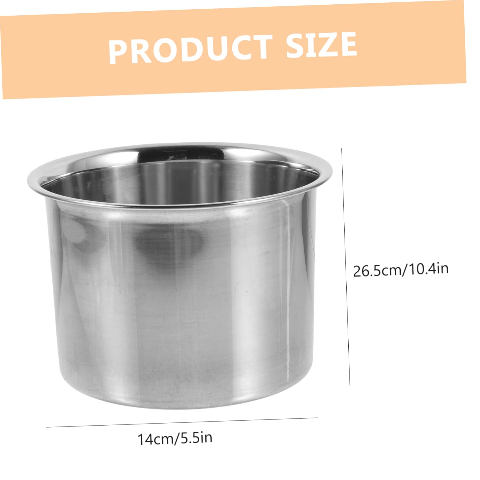 Cabilock Melting Pot Double Boiler Pot Set Double Boiler for Melting Candy Random Color