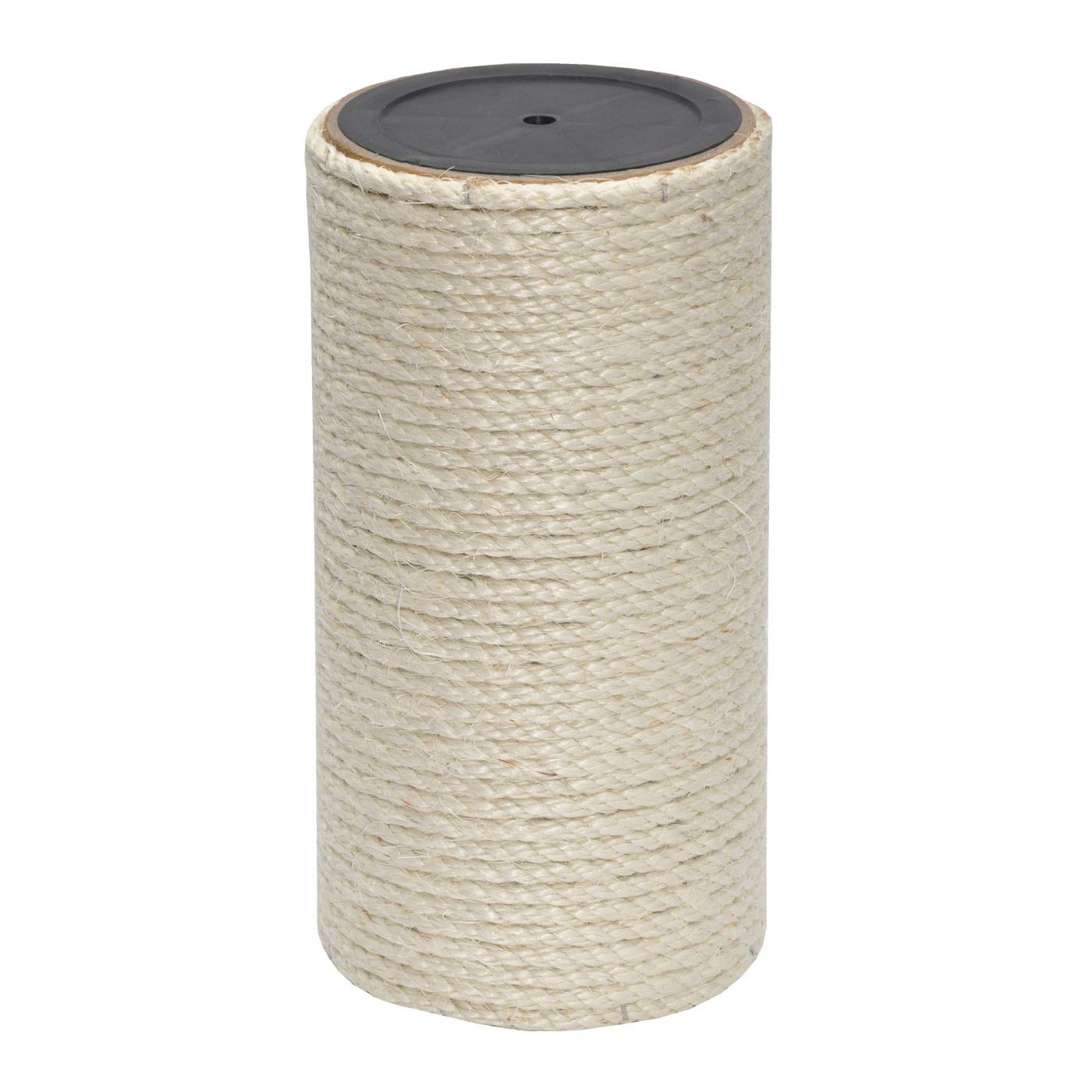 nanook Kratzsäule/Sisalsäule/Ersatzstamm für Kratzbäume - Ø 15 cm, Gewinde M8 - aus Teppichgewebe - beige - Länge 40 cm