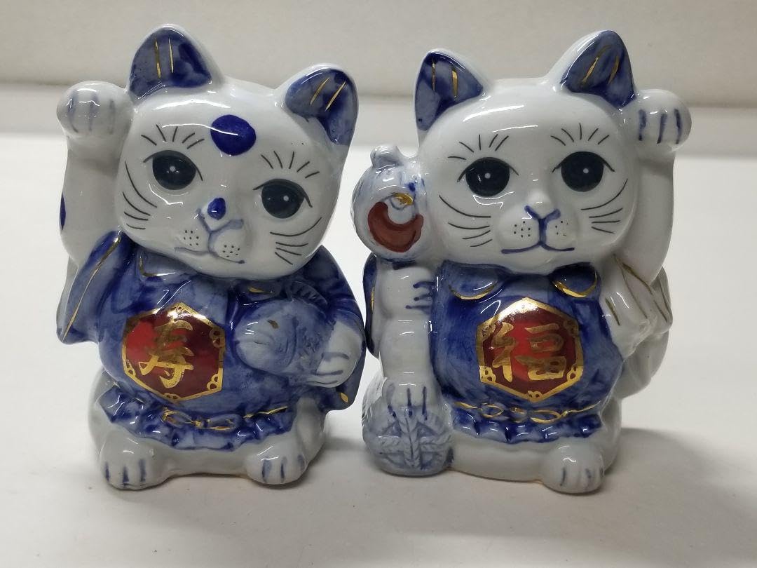 Amazon.co.jp: 陶器招き猫置物 : ホーム＆キッチン