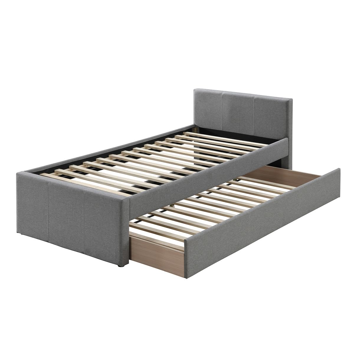 Miliboo Cama nido 90 x 195 gris Macco