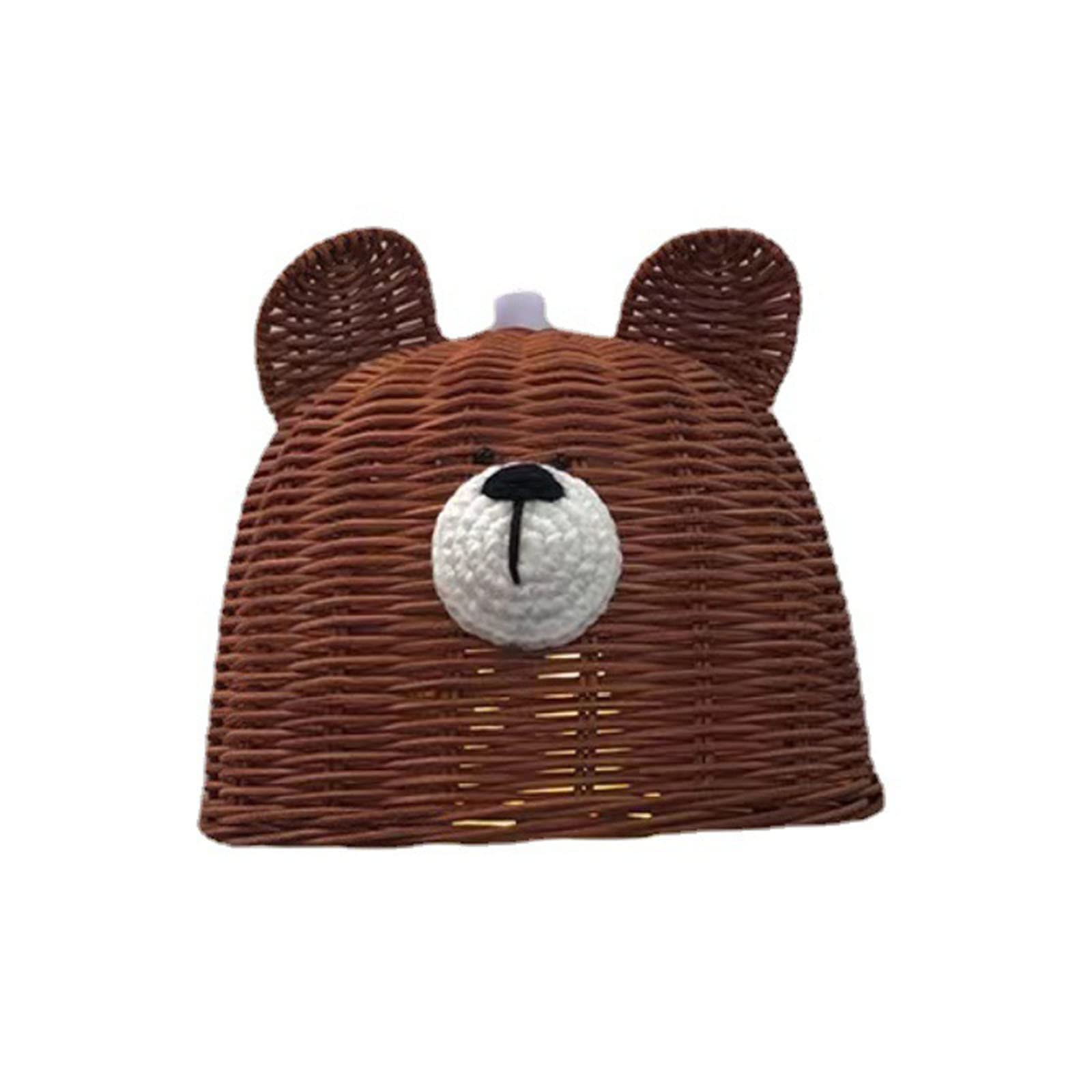 X-Institute Newborn Photography Props Cute Bear For Head Rattan Chandelier Light Shade Tent Lighting Lamp Cover For Bedroom Living Room Decorations Lamp Covers For Ceiling Light Shades