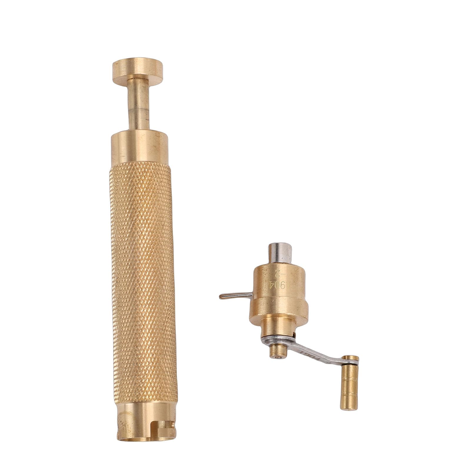 Tonysa Caricatore per Orologi in Ottone, Set Avvolgicorda Ergonomico