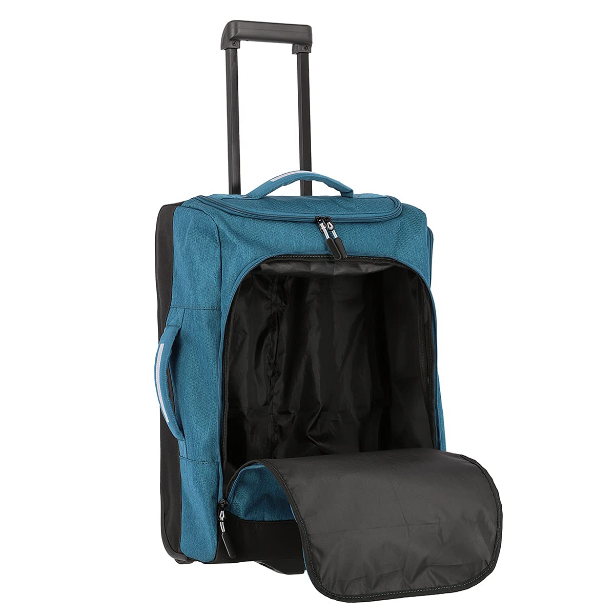 travelite Bolsa de Viaje Trolley con Ruedas pequeña, práctica Funda de Equipaje de Mano para Vacaciones y Deportes, 55 cm, 44 litros