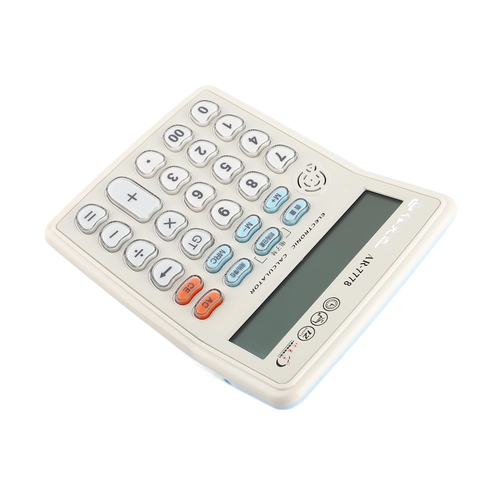 Amazon.co.jp: 電卓,Yueou Musical Desktop Calculator 12-Digits LCD