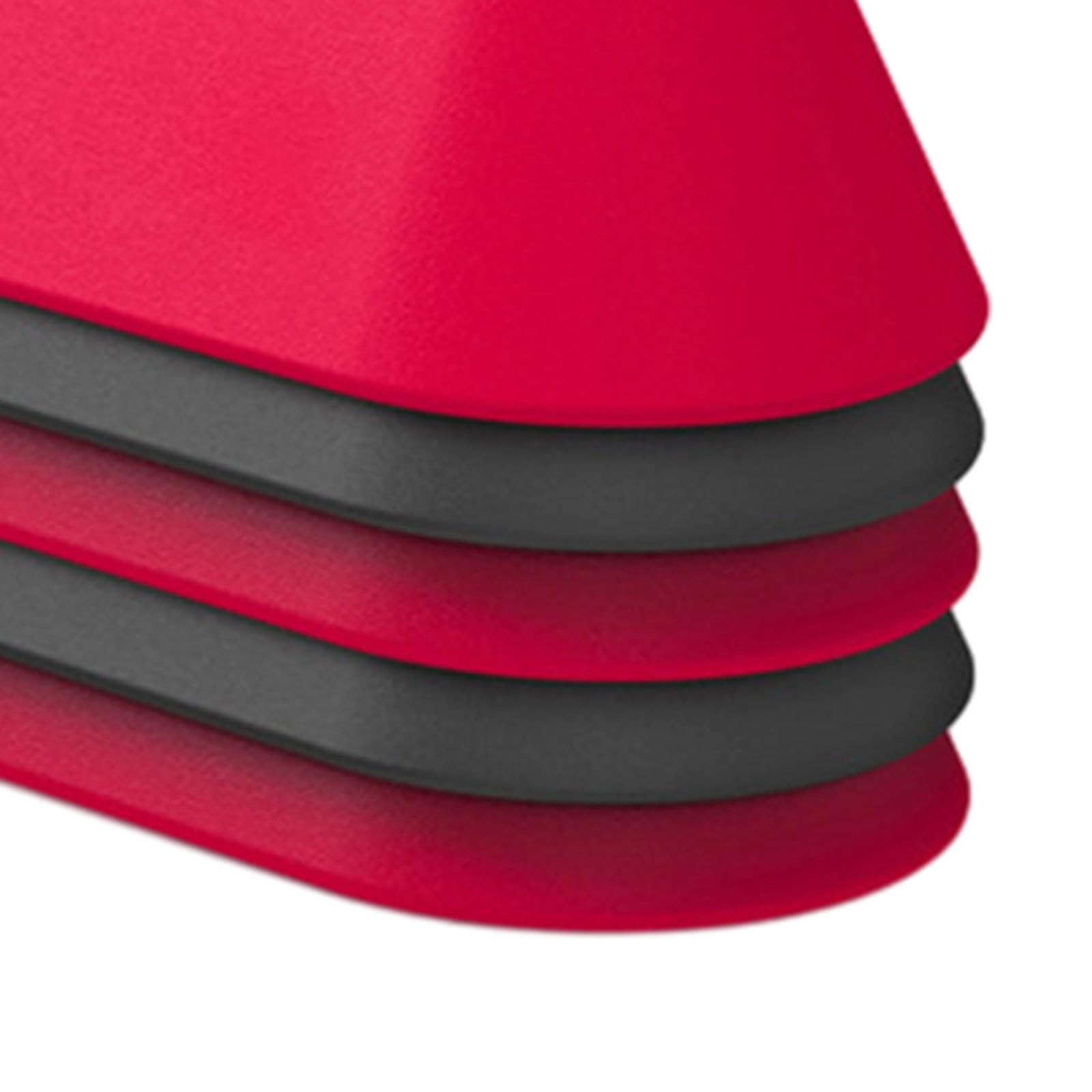 5 Piezas Juguetes de Equilibrio Infantil Juego de Haz de de Obstáculos Interactivos Juguete Educativo Promueve Fuerza Corporal Y Habilida, Negro Rojo