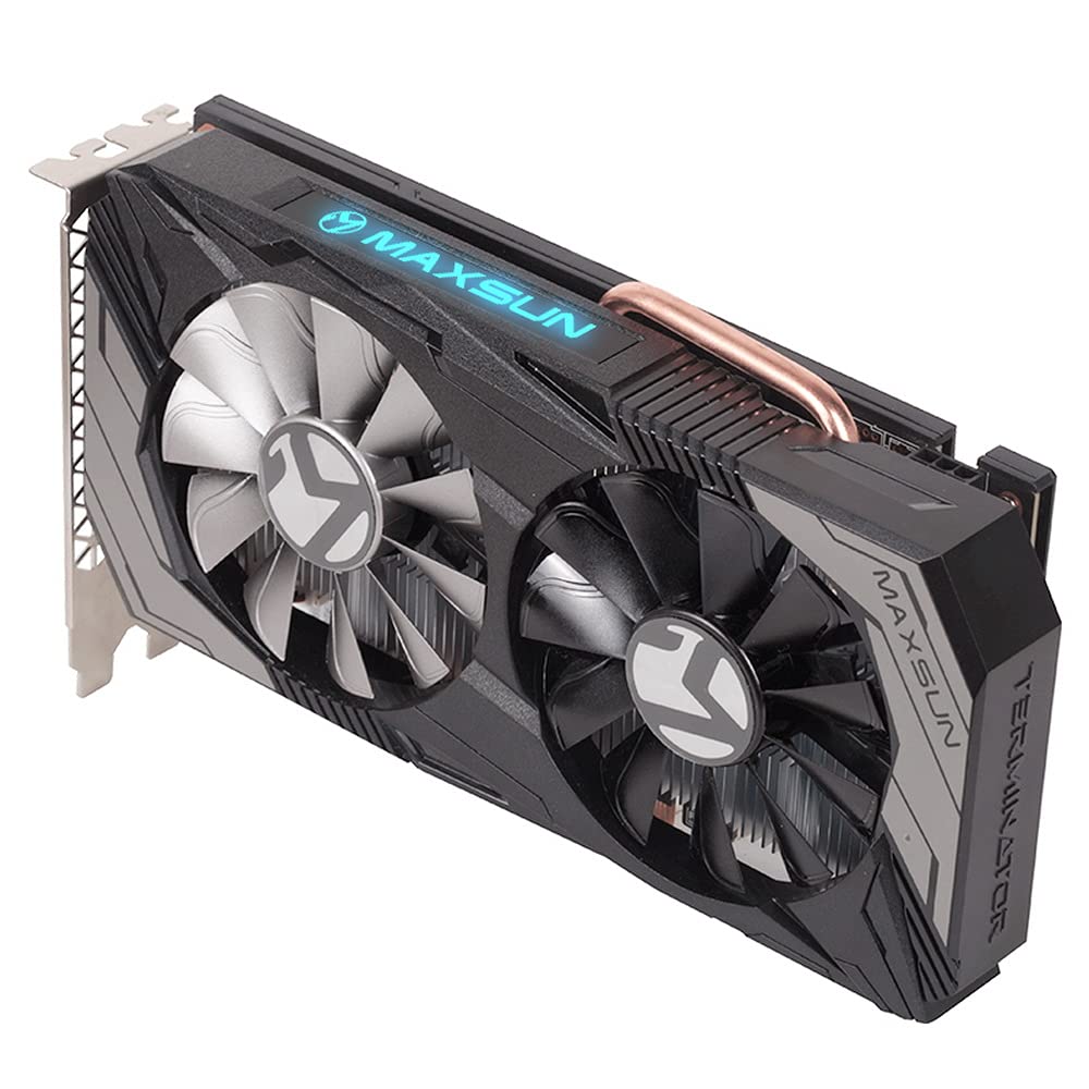 GEFORCE GTX1650 Super　GDDR6 4GB MAXSUN Geforce GTX 1650 Super 4GB GDDR6 128-Bit Dual Fan HDMI/DP