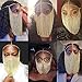 Kangnice Fashion Tassels Face Chain Party Women Punk Masquerade Face Headwear Chain Halloween Costume Accessories