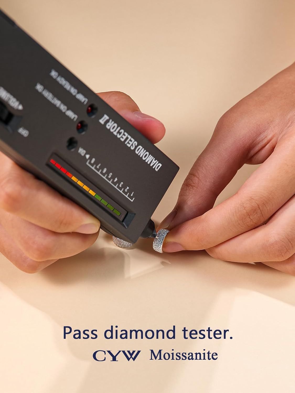 Moissanite 10mm/12mm/15mm Small Huggie Hoop Earrings for Women Men, Really Authentic Solid 925 Sterling Silver Hypoallergenic, Minimalist Jewelry - Image 3