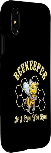 Miniatura 6 de iPhone 1212 Pro Funny If I Run You Run Humorous Beekeeper Sayings Jokes Case