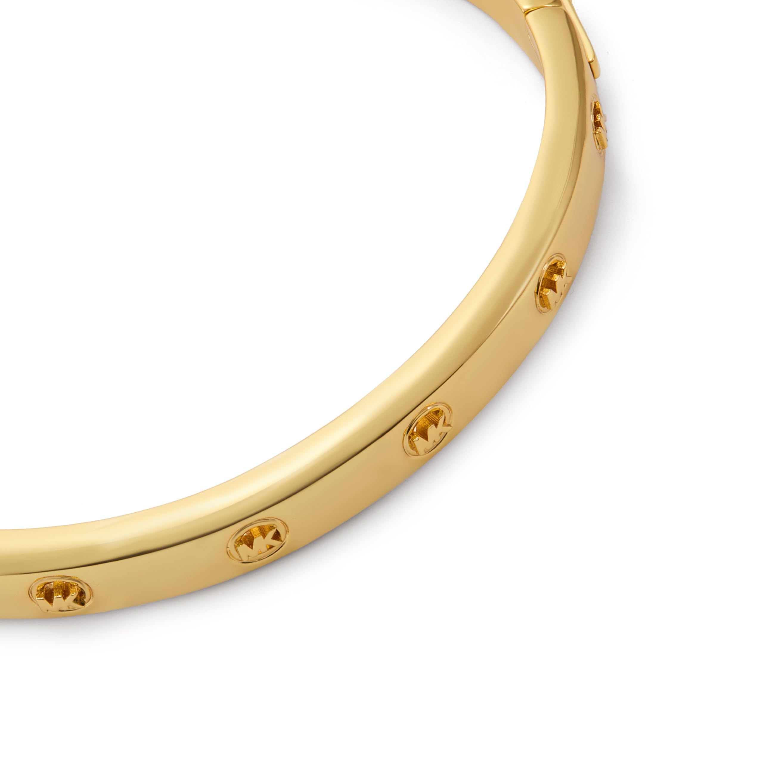 Michael Kors Damen Armband aus Messing mit Druckknopfverschluss
