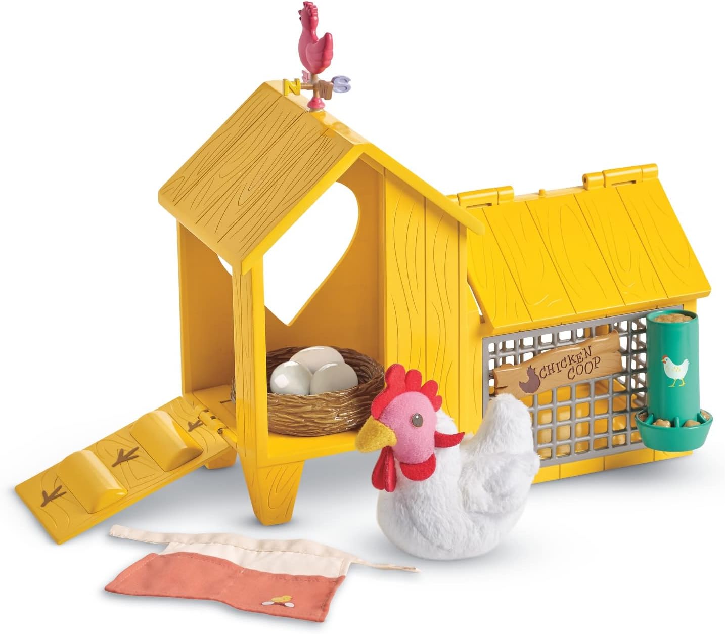 American Girl Welliewishers Chicken & COOP Doll Accessories