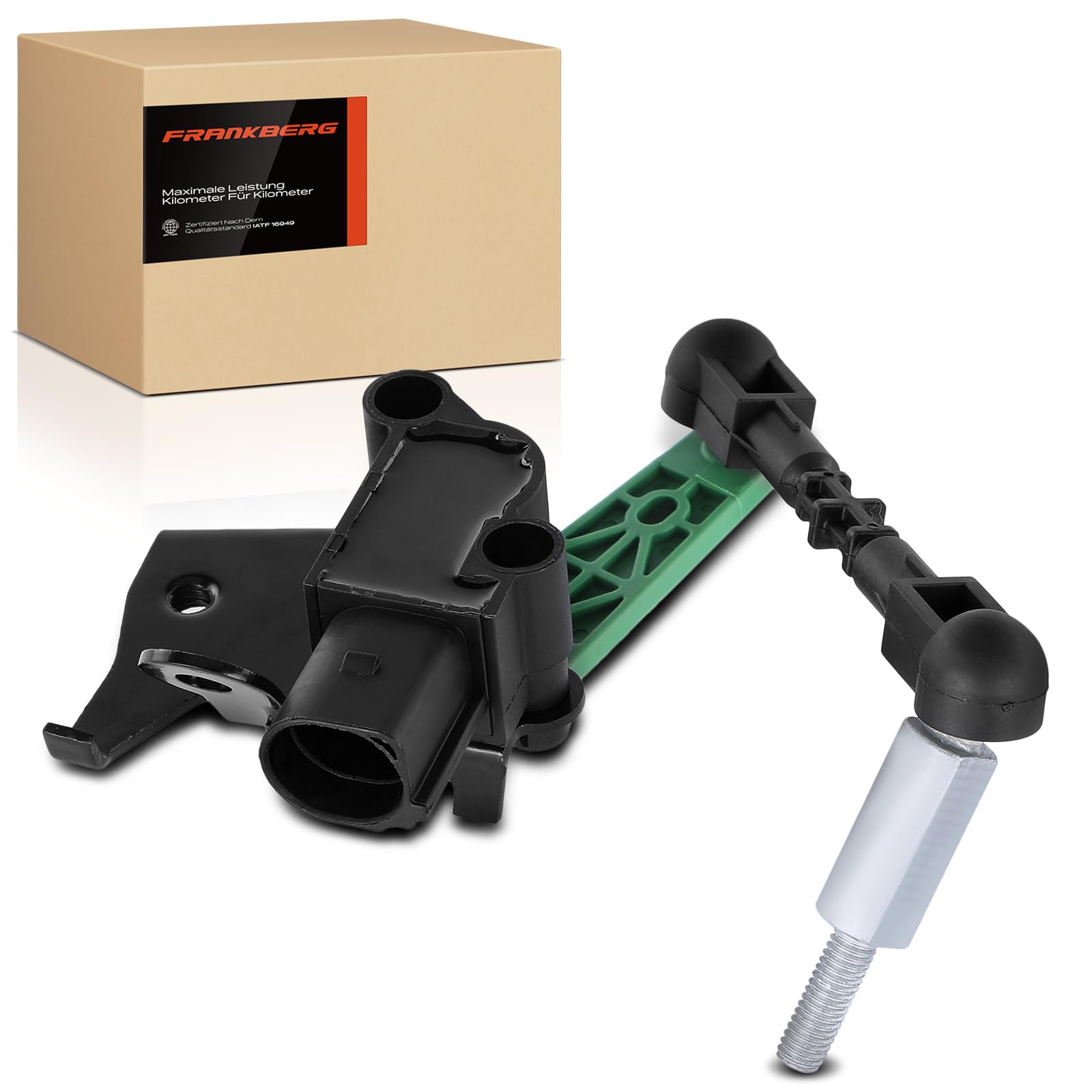 Frankberg Niveausensor mit Gestänge Luftfederung Vorne Rechts Kompatibel mit A6 4G2 4GH 4G5 A7 Sportback 4GA A8 4H2 4H8 4HC 4HL 2009-2019 4H0941286G