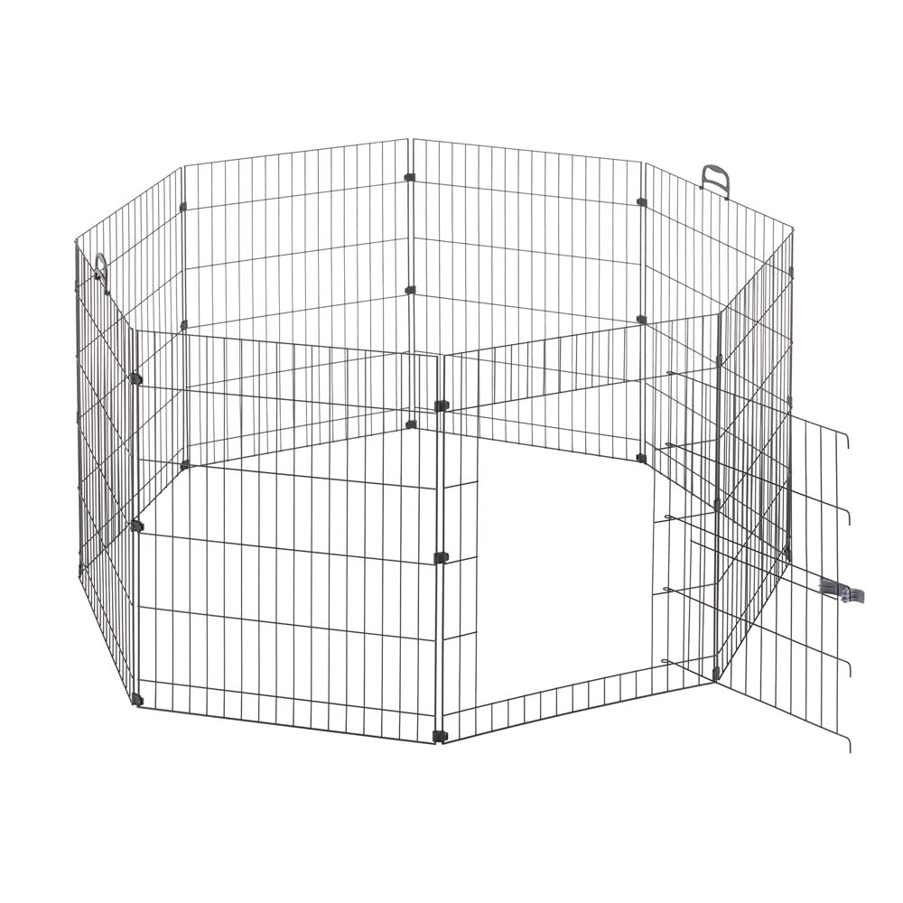 Ferplast 8-Sided Metal Run - Size M: 8 Elements, Each 57 X 76.5 Cm (L X W)