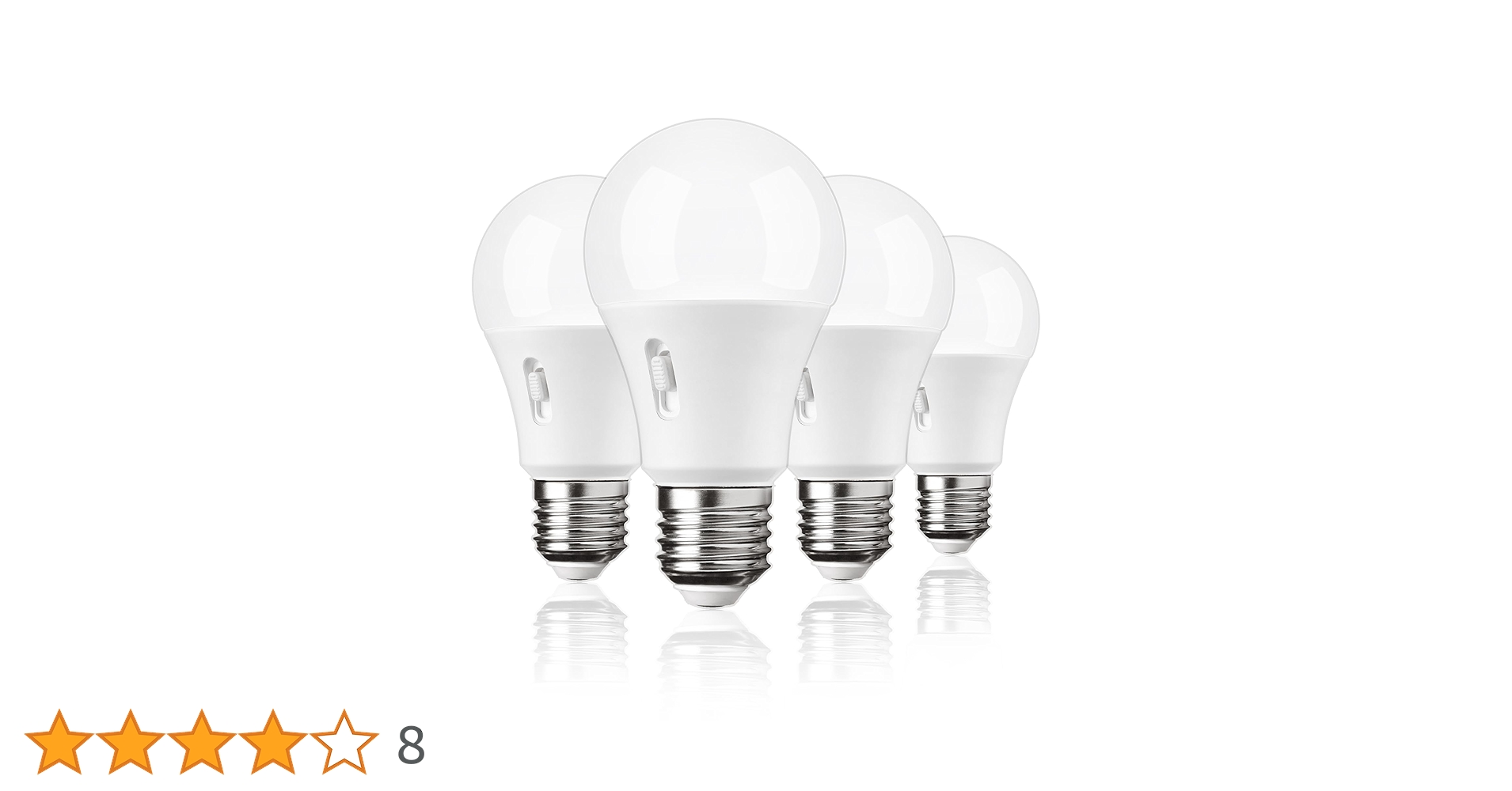 Amazon | TUOLAN TECH LED電球 E26口金 8W 800lm 60W形相当 高