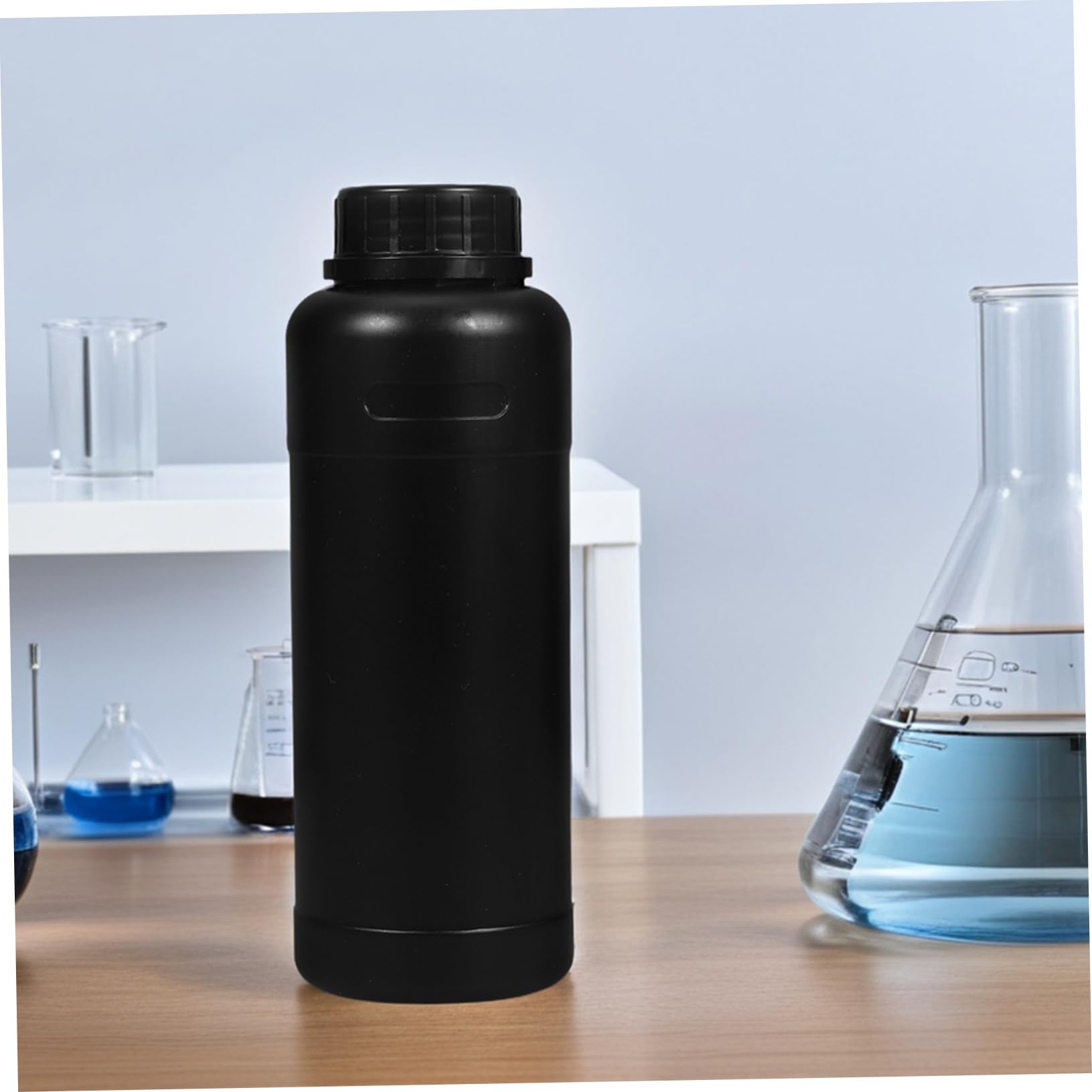 10pezzi Bottiglie Per Reagenti Chimici Da Laboratorio Contenitori Per Campioni Da Laboratorio Bottiglie Chimiche Con Tappi Design Bocca Larga Per Facile Distribuzione e Conservazio