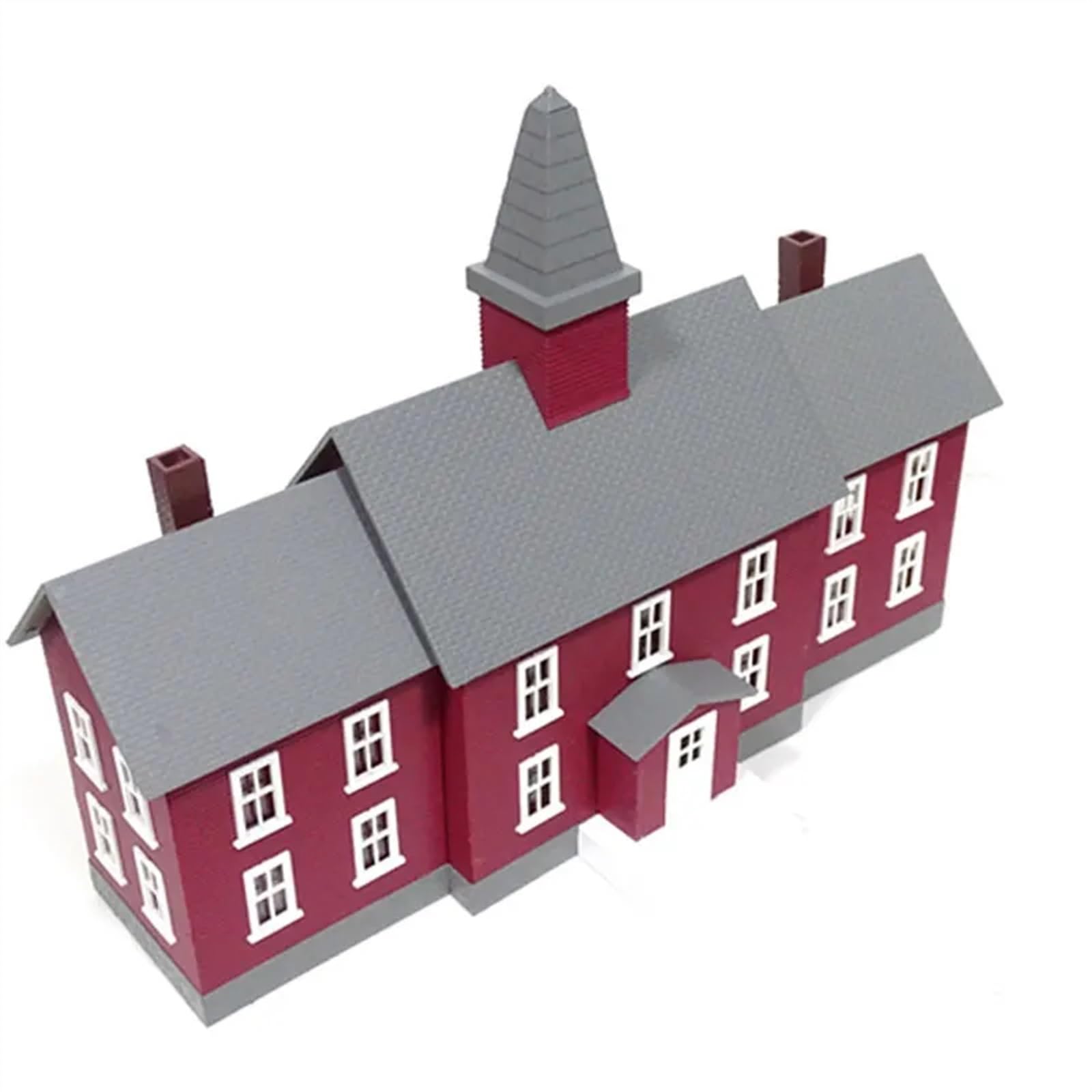 Modelarstwo 1/87 model budynku w skali HO europejski styl dom willa model pociągu scena kolekcja miniatur piaskownica stołowa krajobraz