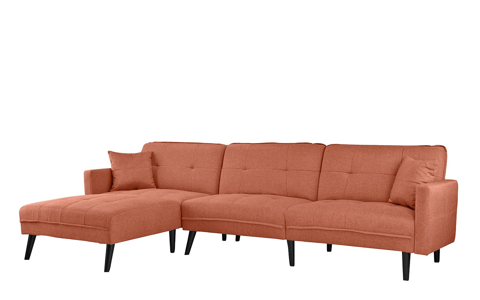 Buy Orange Futon Recliner Sleeper Sofa Bed/Couch, Convertible Futon