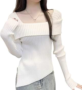 FENDI フリルオフショルダー長袖ニット　肩出し　アイボリー FENDI フリルオフショルダー長袖ニット肩出しアイボリー